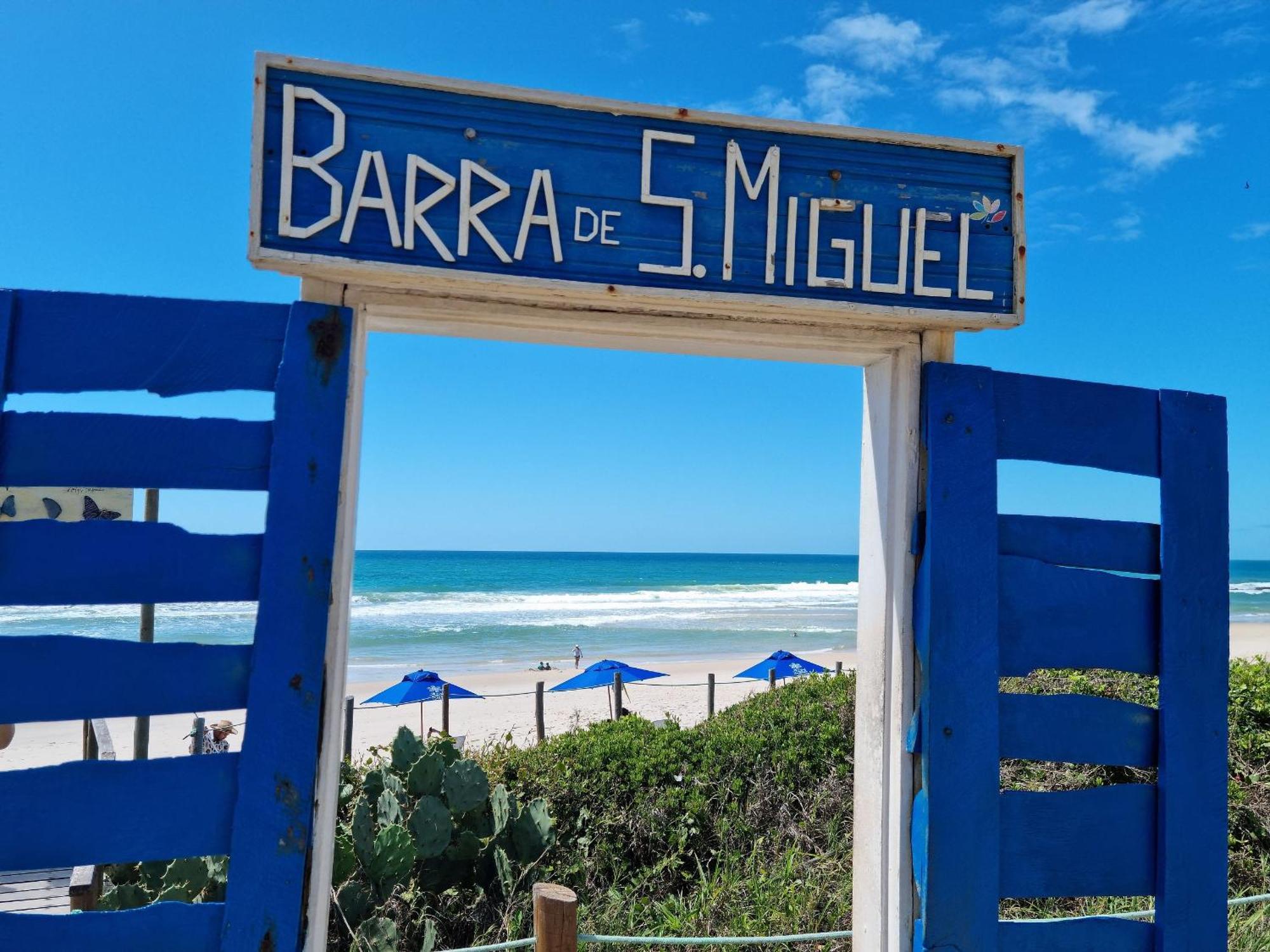 Areias Do Mar | 2 Quartos, Terraco Frente Mar A102 Barra de Sao Miguel Bagian luar foto